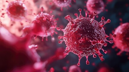 Poster - Shield blocking cancer particles 