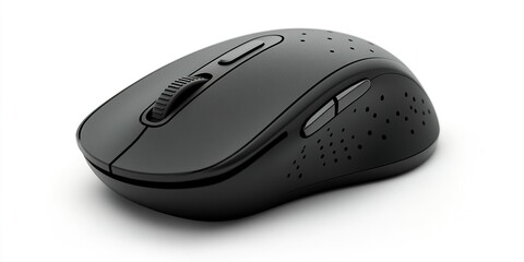 Poster - Ergonomic wireless mouse designed for comfort and efficiency during long hours of work or gaming sessions