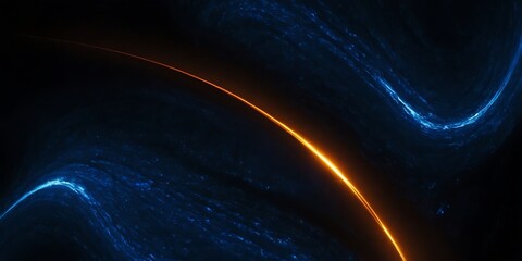 Wall Mural - Glowing blue abstract shape, dark grainy black blue background, noise texture futuristic dynamic poster header cover wallpaper banner backdrop design,blur, blurred, colourful,56