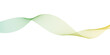 © vistoso - Smooth Wave Line Background. Abstract Flowing Curve with Gradient Effect