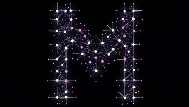 A stylized letter 