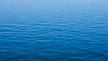 Poster - Azure water surface. Abstract natural backdrop. Space available for text