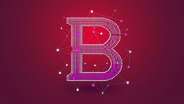 A stylized letter 