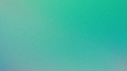 Poster - Gradient of teal and green colors creating a smooth transition in a simple abstract background image