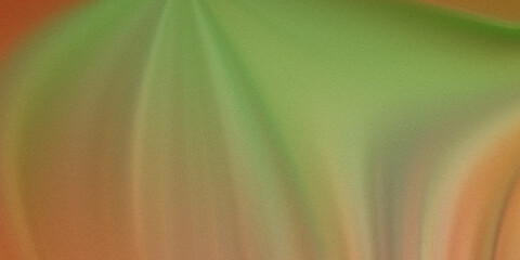 Poster - Abstract background featuring a blend of green and orange hues with soft blurred transitions creating depth