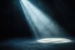 © Lubos Chlubny - Light beam shining through smoke in dark room