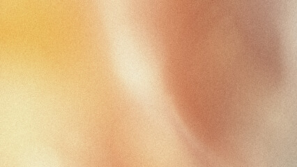 Wall Mural - Abstract blurred background featuring soft gradients of beige peach and light yellow color variations