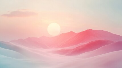 sunset in the sky