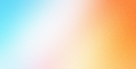 Poster - cyan rose orange effect background gradient textured background for social media poster header produ