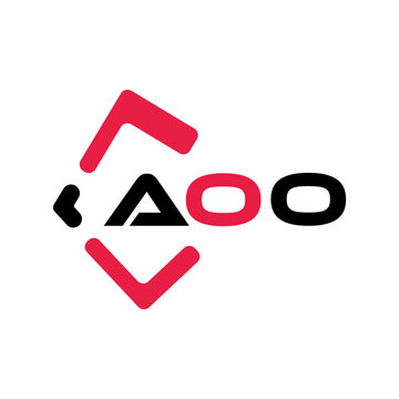 AOO creative minimalist letter logo. AOO unique vector initials alphabet letter logo design