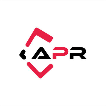 APR creative minimalist letter logo. APR unique vector initials alphabet letter logo design