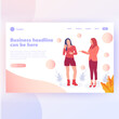 © Fianpanic - Business Collaboration Website Landing Page