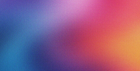 Poster - pink blue tan effect background grainy gradient for art product design and social media banner poste