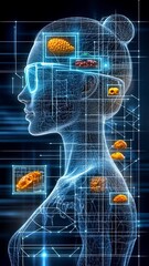Poster - Exploring the future of healthcare with neural implants in a futuristic setting