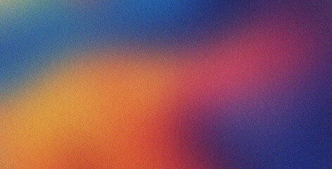 Poster - periwinkle orange pink gradient background grainy textured for art product design and social media b
