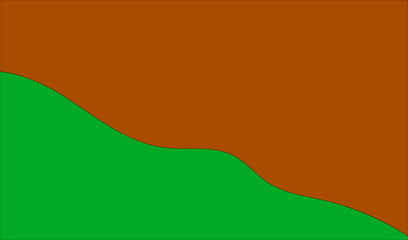 Leinwandbilder - Vector background with smooth gradients and simple shapes, perfect for web and graphic design projects.