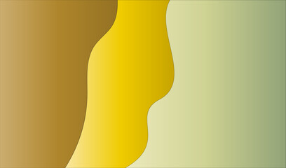 Leinwandbilder - Colorful wallpaper. Gradient wavy background. Abstract fabric. Perfect for interior decor or elegant backdrop.