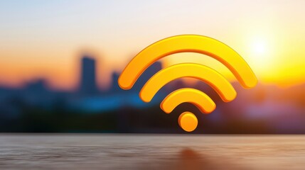 Poster - seamless wireless connectivity, ubiquitous wifi network for internet access