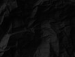 © wing-wing - Papter crumpled background texture black wall abstract dark design wrinkled old wheat folder poster, art retro card grunge stone concrete wallpaper board cavas surface creased torn rough.
