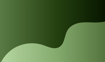 Poster - abstract art with smooth wave patterns modern flat design