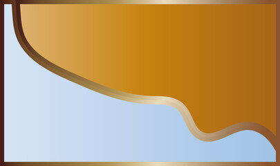 Poster - Vintage background with colorful waves
