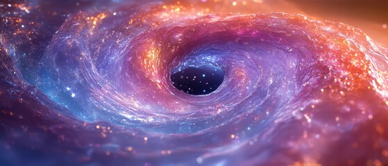 Wall Mural - purple abstract background swirled in the middle. a purple spiral with a hole in the middle. a color