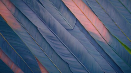 Fototapete - Vibrant blue and orange abstract background with dynamic color blends creating a captivating design