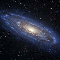 spiral galaxy cosmic space background, starscape, astronomy