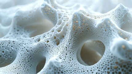 Poster - Abstract 3D Render:  Intricate Cellular Structure