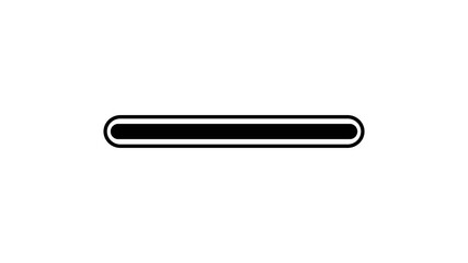 Download concept loading animation. loading bar, waiting loading bar animation.
