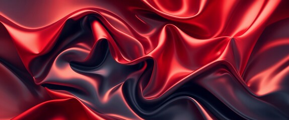 Red metallic gradient vector pattern abstract design illustration background
