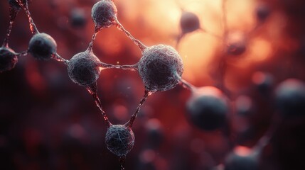 Poster - Microscopic Network: A Detailed Look into Cellular Structures