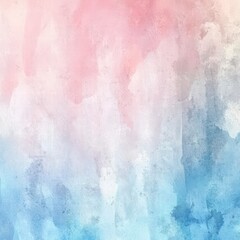 Wall Mural - soft pastel symphony: gentle gradients of pink, blue, and hints of white blend harmoniously, reminis