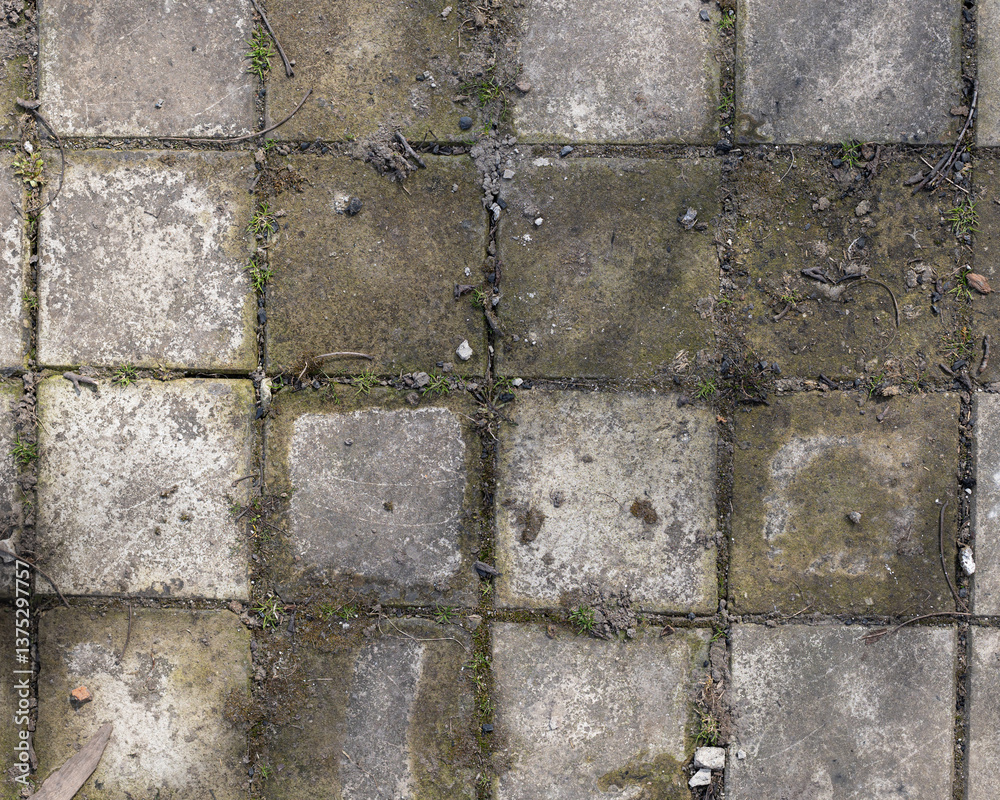 Background of destroyed concrete path, gray concrete, concrete texture ...