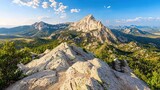Breathtaking mountain adventure rocky peaks nature landscape colorado panoramic view outdoor exploration
