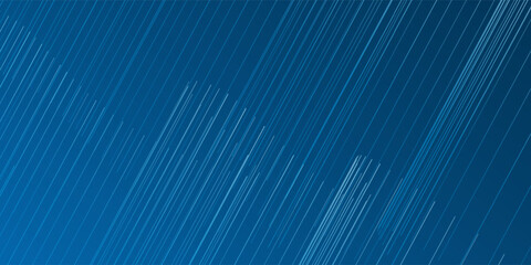 Poster - A sleek blue abstract background with converging lines and smooth gradients. The dynamic design and subtle transitions create a visually appealing and versatile backdrop for various creative projects.