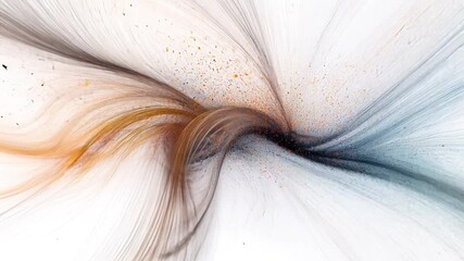 Poster - abstract dynamic swirl: captivating abstract artwork features dynamic swirls of color, creating an i