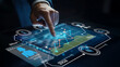 © Luke - Innovative Business Analytics with Interactive Touchscreen Graphs for Customer Service Solutions and Performance Monitoring