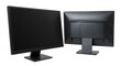 © Jonathan - Isolated Modern Computer Monitor Front and Back View