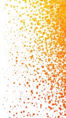 Poster - Radiant Halftone Pattern: Golden Gradient with Dots on White Background for Abstract Design