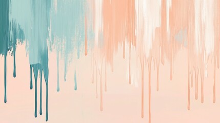 Poster - Minimalist Pencil Strokes Gradient with Dripping Texture for Modern Art Designs and Digital Backdrops