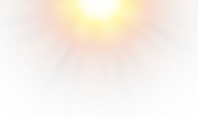 Wall Mural - png light effect. spotlight spark. stadium lighting. sunlight, spot lighting with insert bams of ice