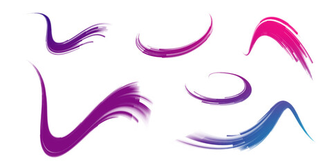Wall Mural - png futuristic technological style. png abstract background with speed lines. neon color rays vector