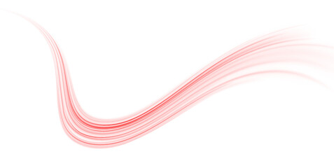 Wall Mural - png futuristic technological style. png abstract background with speed lines. neon color rays vector