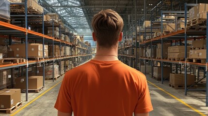 Poster - AR system in warehouse for efficient package tracking and smart delivery management