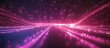 © hidayati - Visual representation of glowing lines and particles in space
