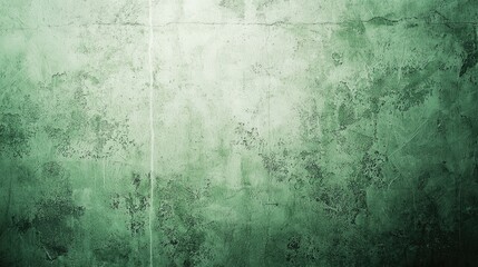 Poster - Light green grunge texture, luxury old wall, abstract cement with black tones and white gradient