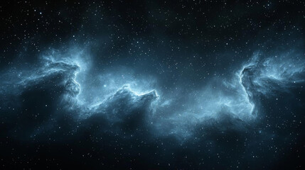 Wall Mural - realistic cosmos celestial landscapes. breathtaking view of realistic cosmos landscapes reveals cele