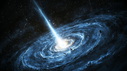 Wall Mural - realistic cosmos celestial landscapes. stunning depiction of realistic cosmos featuring celestial la