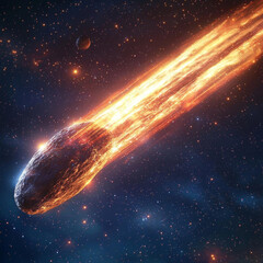 Wall Mural - realistic cosmos celestial landscapes. stunning realistic depiction of celestial landscape featuring